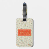 あなたの一流の|の世紀半ばの原子刺激を受けた加えて下さい ラゲッジタグ (裏面縦)