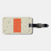 あなたの一流の|の世紀半ばの原子刺激を受けた加えて下さい ラゲッジタグ (裏面横)