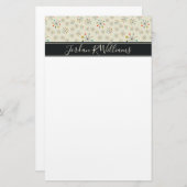 あなたの一流の|の世紀半ばの原子刺激を受けた加えて下さい 便箋 (正面/裏面)