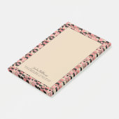 あなたの一流の|の世紀半ばモダンなピンクパターンを加えて下さい ポストイット (アングル)