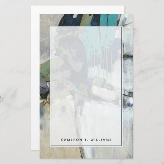 あなたの一流の|の分離を加えて下さい 便箋 (正面/裏面)