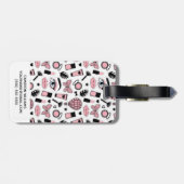 あなたの一流の|の化粧のステッカーパターンを加えて下さい ラゲッジタグ (裏面横)