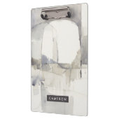 あなたの一流の|の即興Iの灰色の抽象芸術を加えて下さい クリップボード (左)