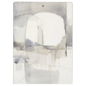 あなたの一流の|の即興Iの灰色の抽象芸術を加えて下さい クリップボード (裏面)