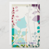 あなたの一流の|の地下鉄の庭IIIを加えて下さい 便箋 (正面/裏面)