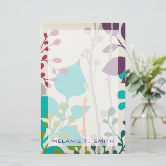 あなたの一流の|の地下鉄の庭IIIを加えて下さい 便箋 (スタンド正面)