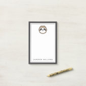 あなたの一流の|の怠惰のマスコットを加えて下さい ポストイット (デスク上)