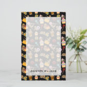 あなたの一流の|の怠惰の甘い御馳走パターンを加えて下さい 便箋 (スタンド正面)