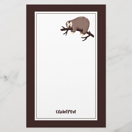 あなたの一流の|の怠惰モードを加えて下さい 便箋 (正面)