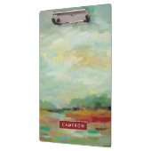 あなたの一流の|の日の出分野の抽象芸術のプリントを加えて下さい クリップボード (左)