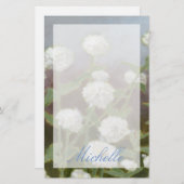 あなたの一流の|の植物園の勉強Iを加えて下さい 便箋 (正面/裏面)