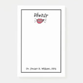 あなたの一流の|の歯科医のスマイルを加えて下さい ポストイット (正面)