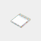 あなたの一流の|の民芸の花模様を加えて下さい ポストイット (アングル)