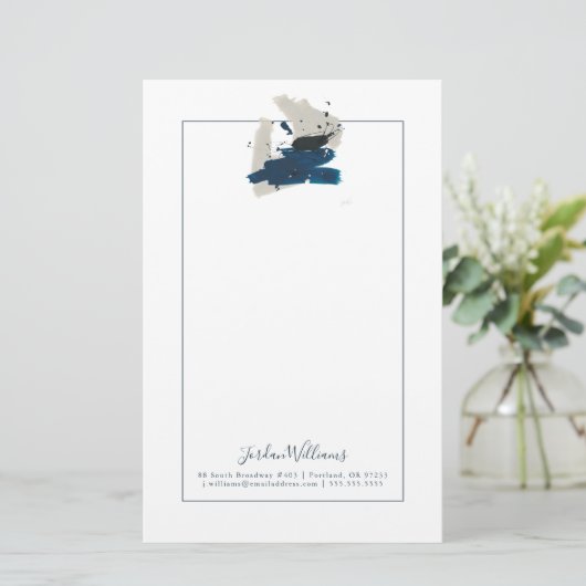 あなたの一流の|の漢字を加えて下さい 便箋 (スタンド正面)