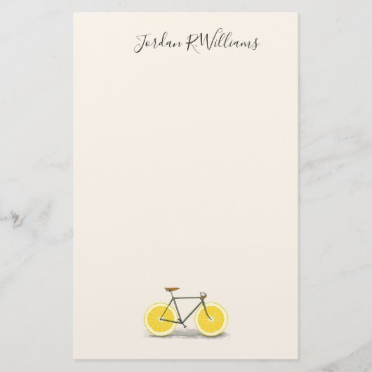 あなたの一流の|の熱心| Florent Bodartを加えて下さい 便箋 (正面)