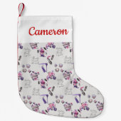 あなたの一流の|の美しいを来ます中のPatteから加えて下さい スモールクリスマスストッキング (正面)