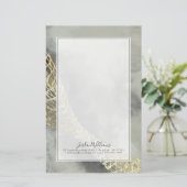 あなたの一流の|の雲のマトリックスを加えて下さい 便箋 (スタンド正面)