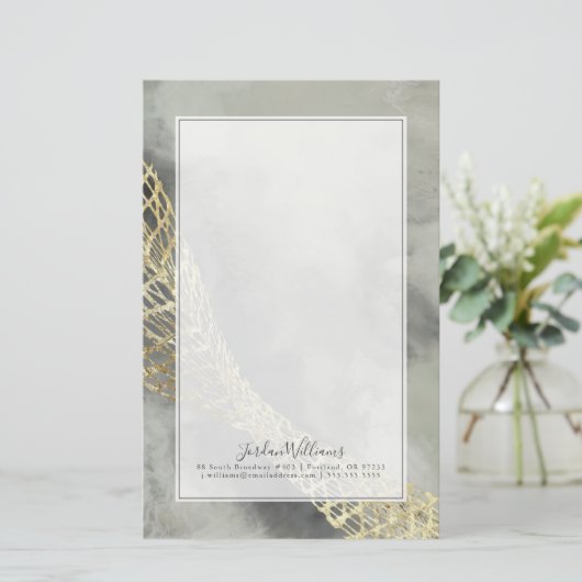 あなたの一流の|の雲のマトリックスを加えて下さい 便箋 (スタンド正面)