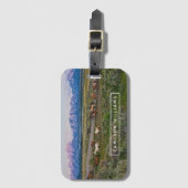 あなたの一流の|の馬の歩行を加えて下さい ラゲッジタグ (正面縦)