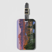 あなたの一流の|を午前中眺め加えて下さい ラゲッジタグ (正面縦)