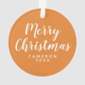 あなたの一流の|を教えます愛をインスパイア感動的な|を加えて下さい オーナメント (裏面)