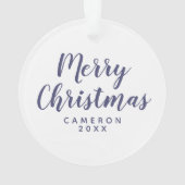 あなたの一流の|を最も最高のな先生加えて下さい オーナメント (裏面)