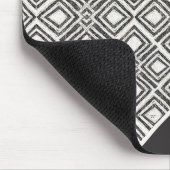 あなたの一流の|アフリカの野生パターンを加えて下さい マウスパッド (コーナー)