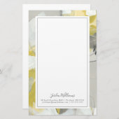 あなたの一流の|シトロンの霧を加えて下さい 便箋 (正面/裏面)