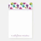 あなたの一流の|ネオンマニキュアパターンを加えて下さい ポストイット (正面)