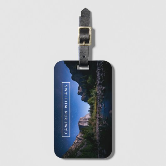 あなたの一流の|ヨセミテ国立公園を加えて下さい ラゲッジタグ (正面縦)