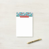 あなたの一流の|医学アイコンパターンを加えて下さい ポストイット (デスク上)