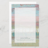 あなたの一流の|塵を払われた地平線を加えて下さい 便箋 (正面/裏面)