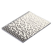 あなたの一流の|抽象的な幾何学的設計を加えて下さい ノートブック (左側)