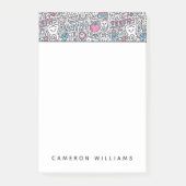 あなたの一流の|歯科漫画パターンを加えて下さい ポストイット (正面)