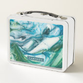 あなたの一流の|潮広がりIIを加えて下さい メタルランチボックス (裏面)