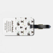 あなたの一流の|眠く甘い怠惰パターンを加えて下さい ラゲッジタグ (裏面横)