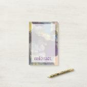 あなたの一流の|穏やかな合間を加えて下さい ポストイット (デスク上)