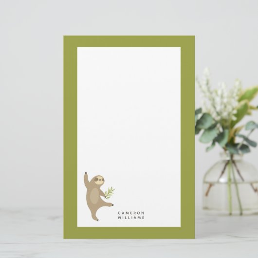 あなたの一流の|踊る怠惰|をなぜない加えて下さいか。 便箋 (スタンド正面)