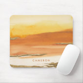 あなたの一流の|金めっきされたこはく色を加えて下さい マウスパッド (マウス)