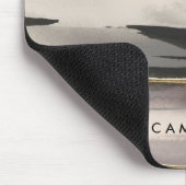 あなたの一流の|金めっきされた朝の霧IIの金ゴールドを加えて下さい マウスパッド (コーナー)