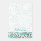 あなたの一流の|青いろうけつ染めのタイルIを加えて下さい ポストイット (正面)