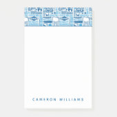 あなたの一流の|青い歯科医院パターンを加えて下さい ポストイット (正面)