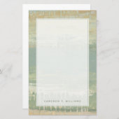 あなたの一流の|音を弱められた地平線を加えて下さい 便箋 (正面/裏面)