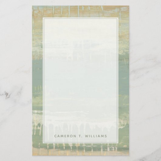 あなたの一流の|音を弱められた地平線を加えて下さい 便箋 (正面)