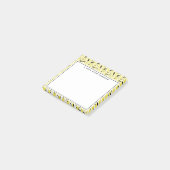 あなたの一流の|黄色い美容院用具パターンを加えて下さい ポストイット (アングル)