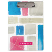 あなたの一流の| Comares IIIの抽象的なプリントを加えて下さい クリップボード (正面)