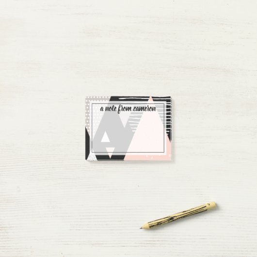 あなたの一流の| Scandiの山頂のデザインを加えて下さい ポストイット (デスク上)