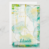 あなたの一流の| SplishのしぶきIを加えて下さい 便箋 (正面/裏面)