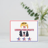 あなたの上院議員に宛てたトランプ葉書 ポストカード (スタンド正面)