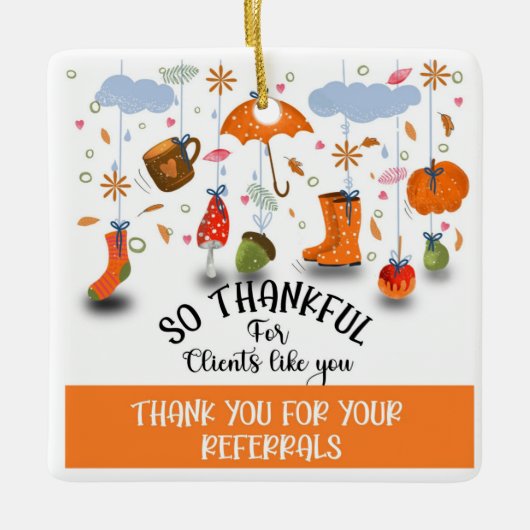 あなたの不動産のような実在仕事 セラミックオーナメント (正面)